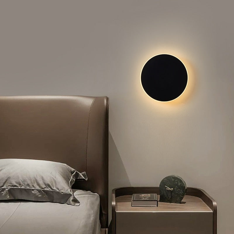 Round wall Sensor light