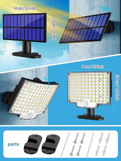 LED Solar Light Outdoor Waterproof with Motion Sensor