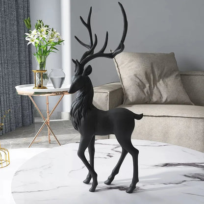 35cm High-End Deer Sculpture