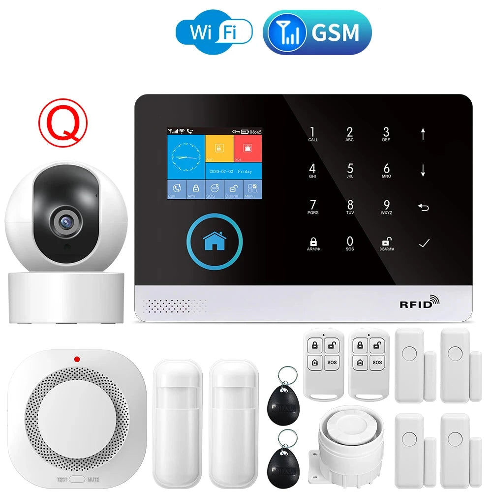 Alarm System for Home Burglar Security