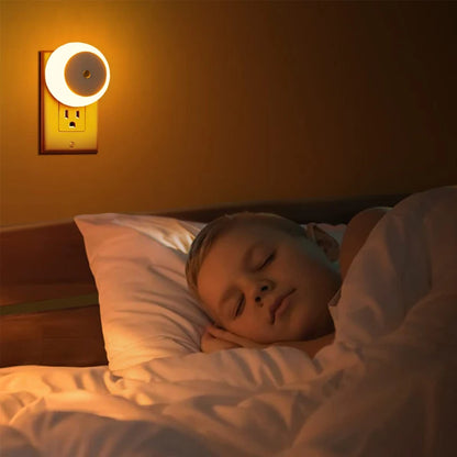 Light Sensor LED Night Light EU/US