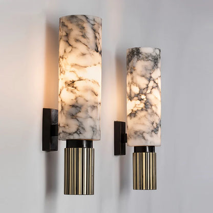 Modern Luxury Natural Marble Wall Lamp