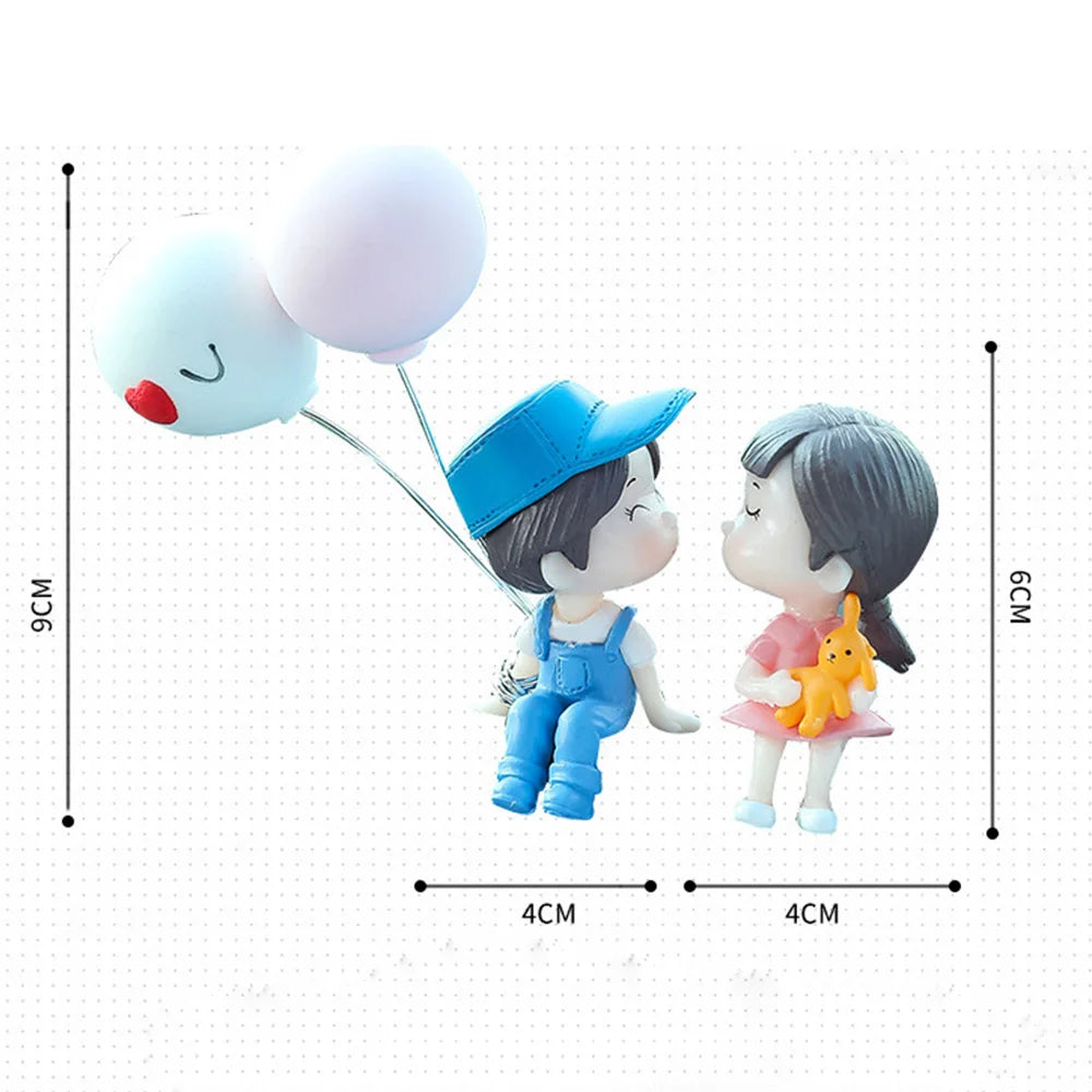 Cute Cartoon Couples Action Figure - Royal Lights & Home Decor