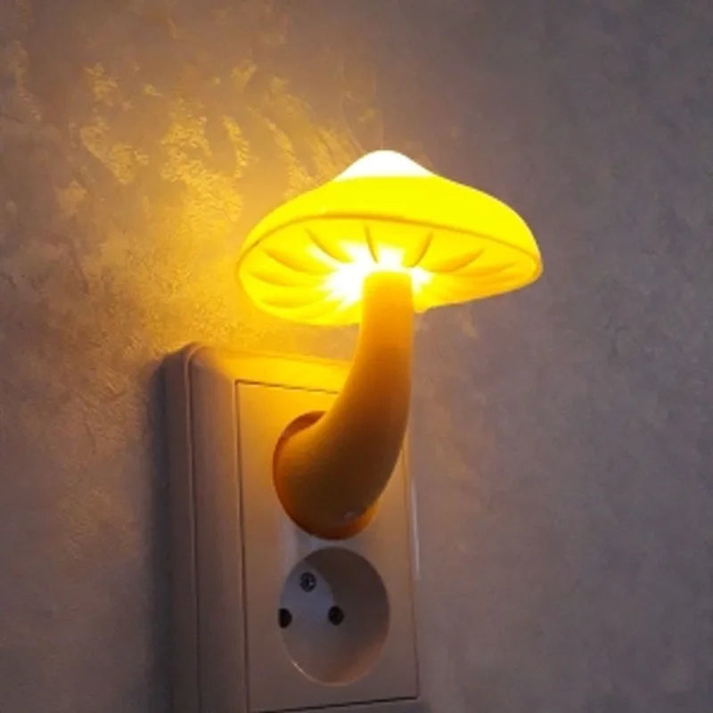 Mushroom Wall Socket Lamp