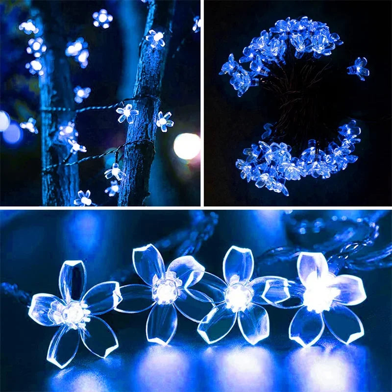 Solar Garden Light Flower 