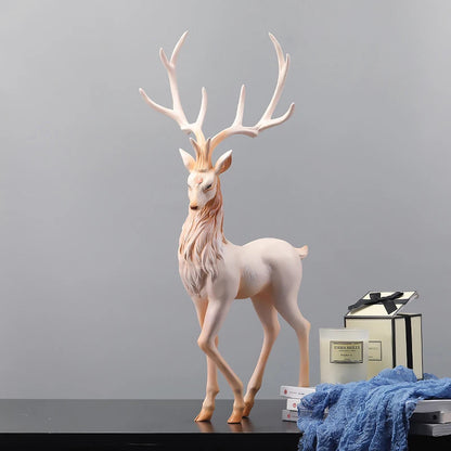 35cm High-End Deer Sculpture