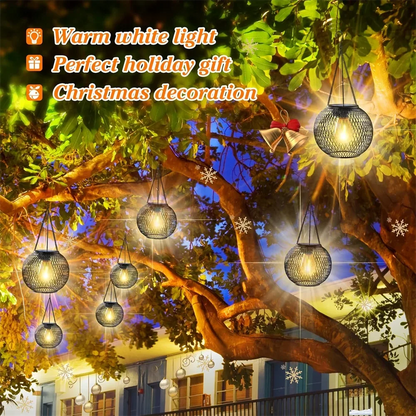 Solar Lights for Outside Decorative Outdoor Hanging Lights Waterproof