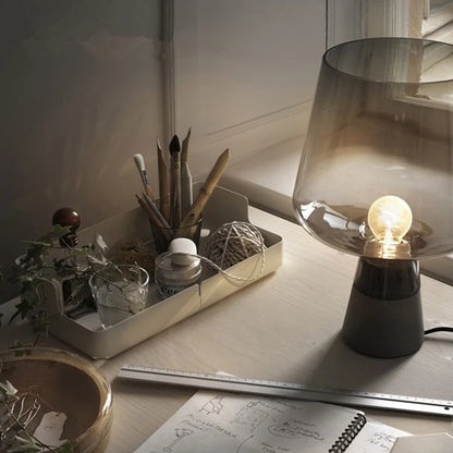 Industrial Table lamp Postmodern concrete lamp