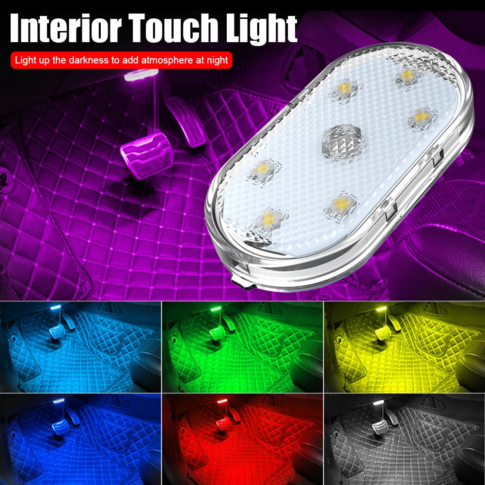 Magnetic Touch Sensor USB LED Interior Light