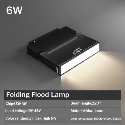 Modern Embedded Flexible Linear Fixture LED Spotlight DC48V Ceiling Indoor Light