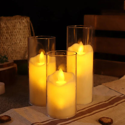 6Pcs Led Flameless Electric Candles Lamp