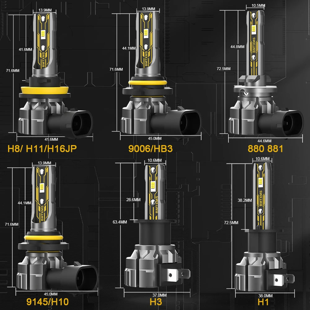 BMT xms  LED Fog Light Bulbs