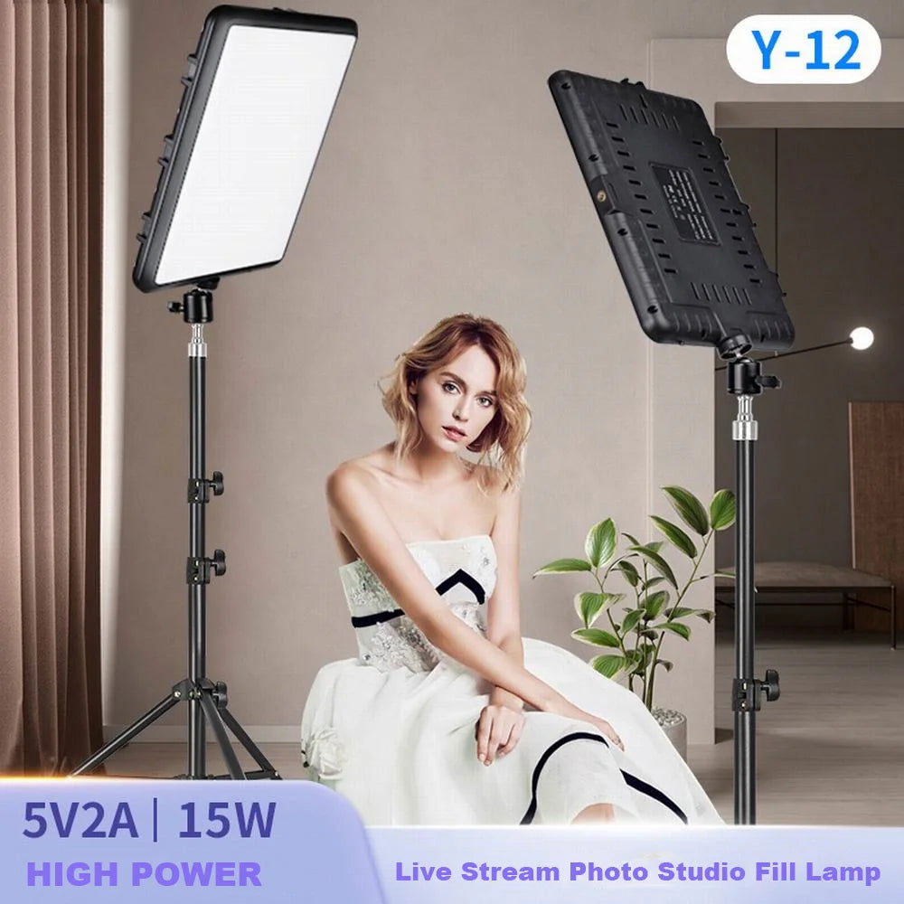 New 8/12inch LED Video Light Panel