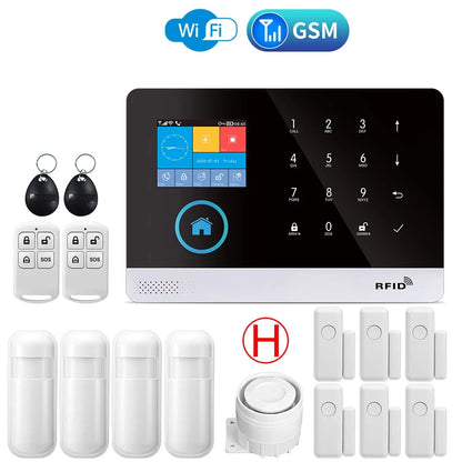 Alarm System for Home Burglar Security