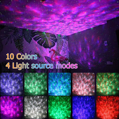 Colorful Starry Projector Galaxy Night Light