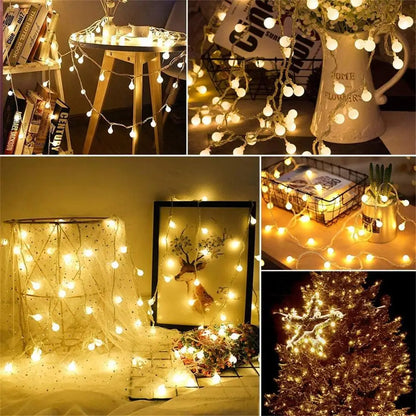 USB/Battery Power LED Ball Lights - Royal Lights & Home Decor