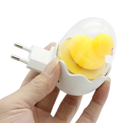 Cute Yellow Duck Bedroom Lamp