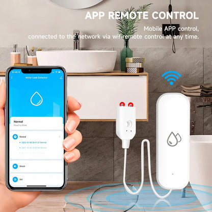 Water Sensor Leakage Alarm Flood Leak Detector Smart Home Security Protection