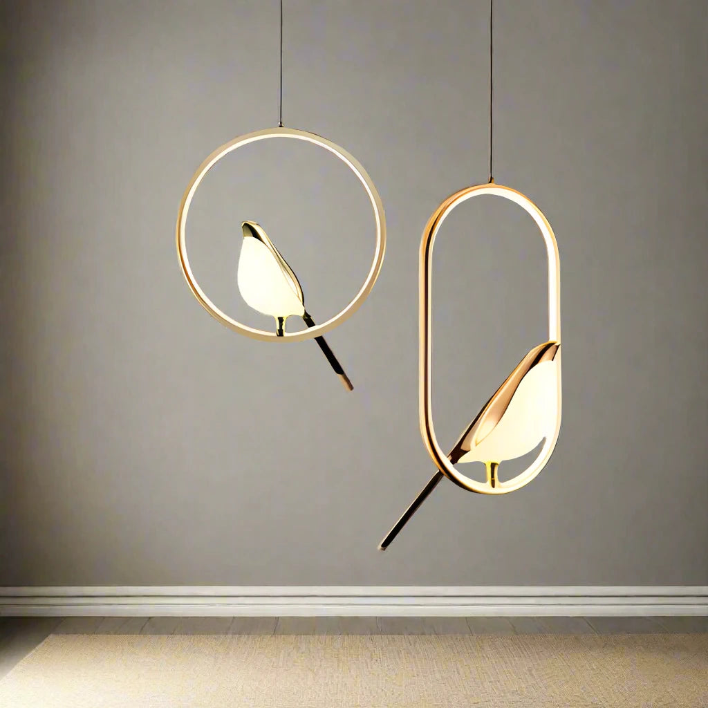 Bird LED Cord Pendant Lamps