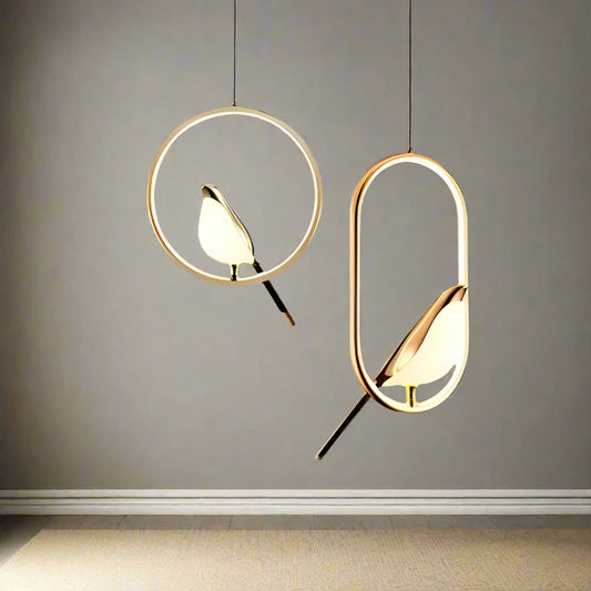 Bird LED Cord Pendant Lamps