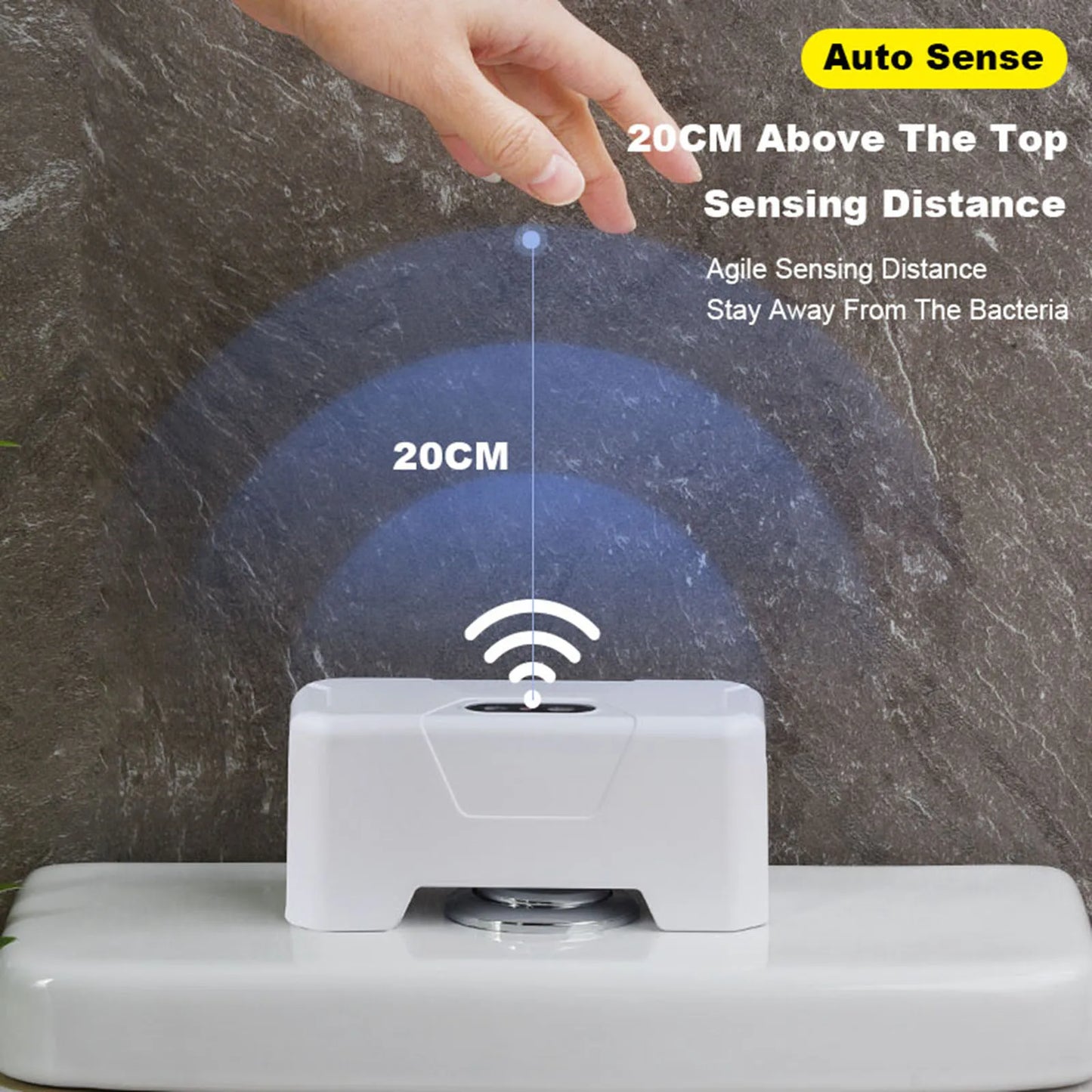 Automatic Toilet Flusher Sensor Touchless