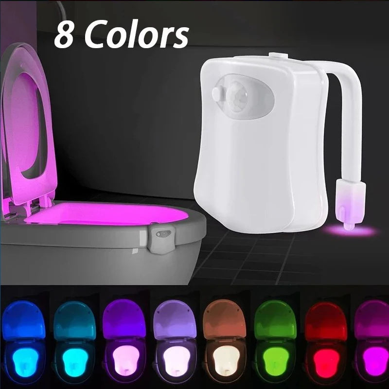 Smart Motion Sensor Toilet Seat Night Light