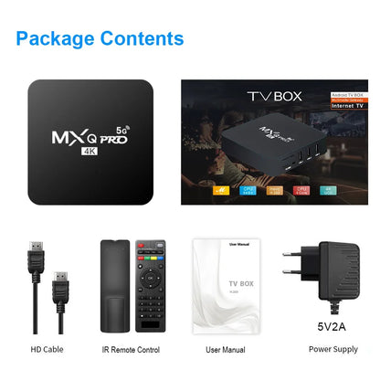 Global Version 2024 Android10 Smart TV Box Home Theater