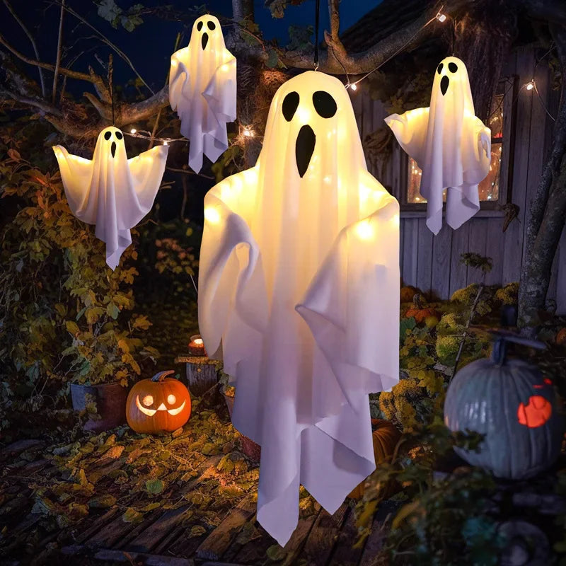 LED Glow Ghost Party Halloween Decoration 