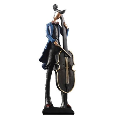 Musical Instrument Resin Figure Ornaments Home Decoration Accessories