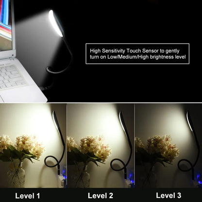 Mini Portable Laptops USB LED Light Touch Sensor