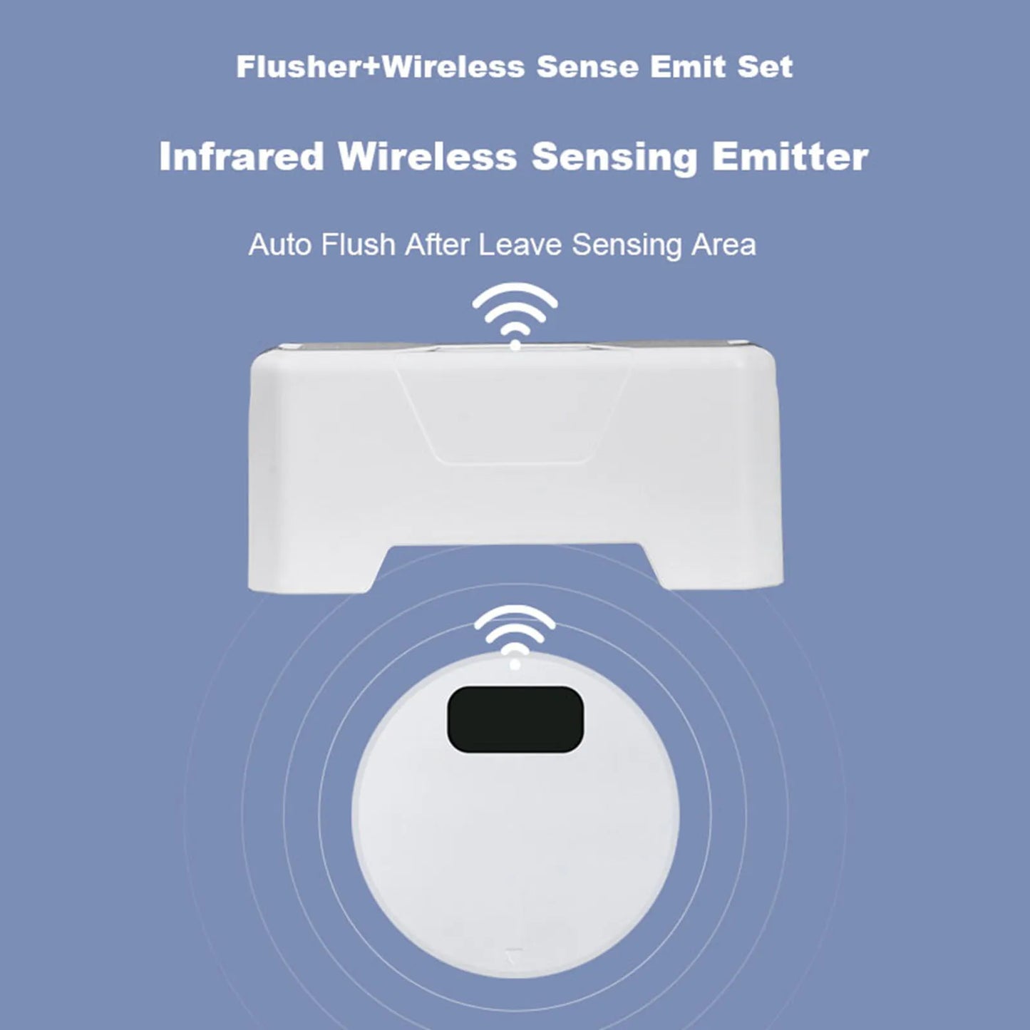 Automatic Toilet Flusher Sensor Touchless